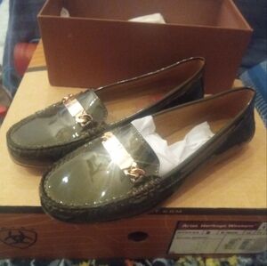 Coach slip on moccasins